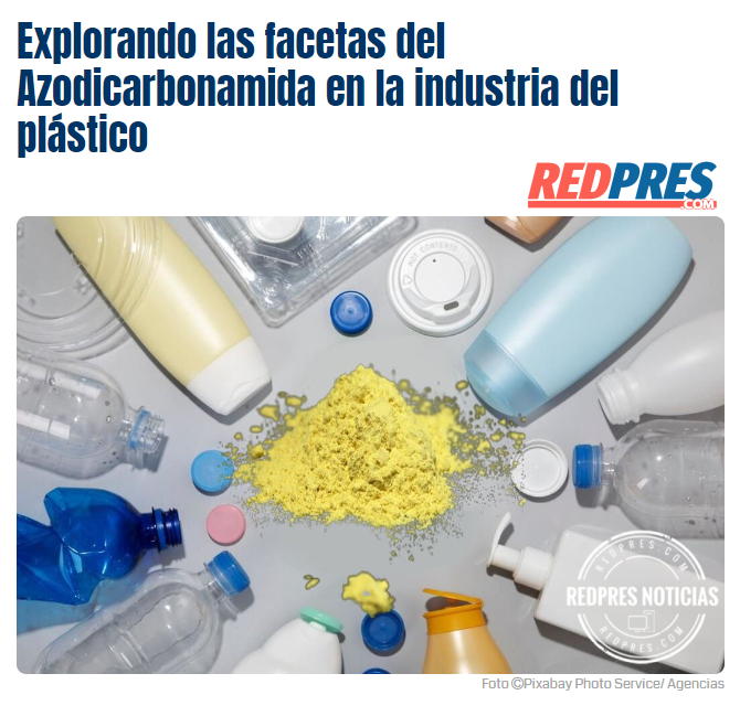 AgenciaRPN's tweet photo. Explorando las facetas del Azodicarbonamida en la industria del plástico https://t.co/p0o022a1q7
Vía @RedpresNoticias
Tags | 🏷️ #Azodicarbonamida 🏷️ #AZO 🏷️ #Plástico 🏷️ #Industria 🏷️ #Alimentos 🏷️ #Aditivo 🏷️ https://t.co/9pfIjUx2Uz
