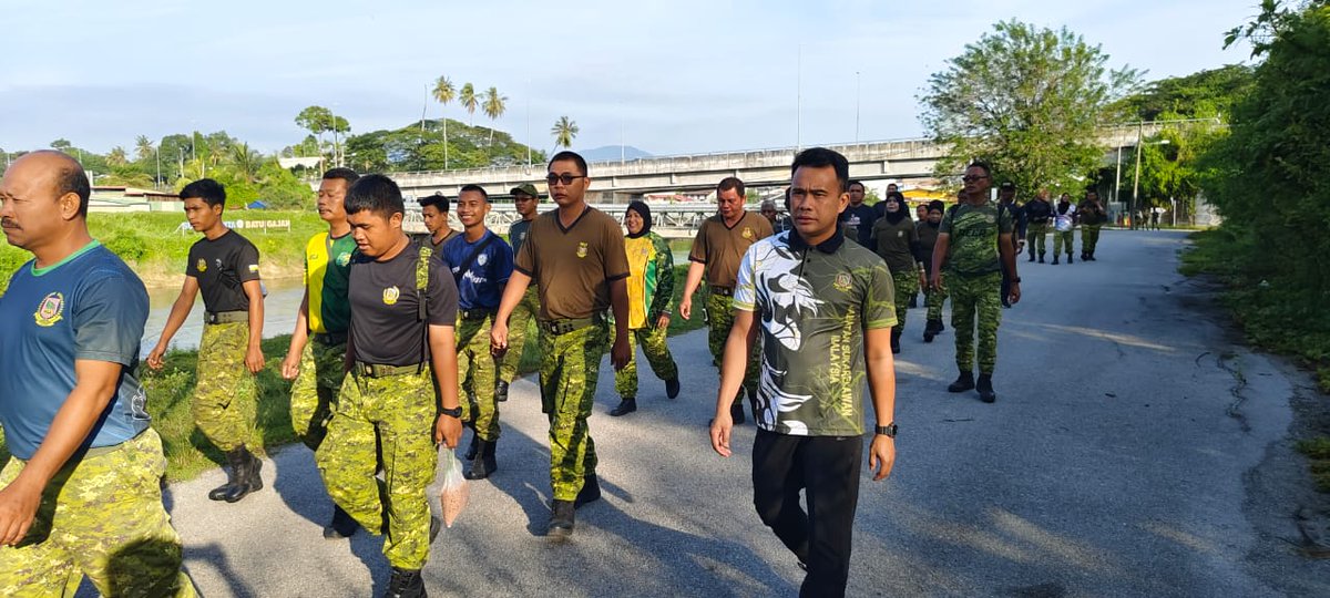 RELADAERAHBTGJH's tweet photo. 31 Januari 2024, Rabu l Batu Gajah - Sekitar Program RELA Sihat (10,000 Langkah) Peringkat Daerah Batu Gajah bersama Penolong Pegawai RELA Daerah serta anggota RELA yang dijalankan di Taman Alam Kinta, Batu Gajah.
 #SetiaBerbakti 
#relamalaysia
#MalaysiaMadani https://t.co/2EhxGm8iOv