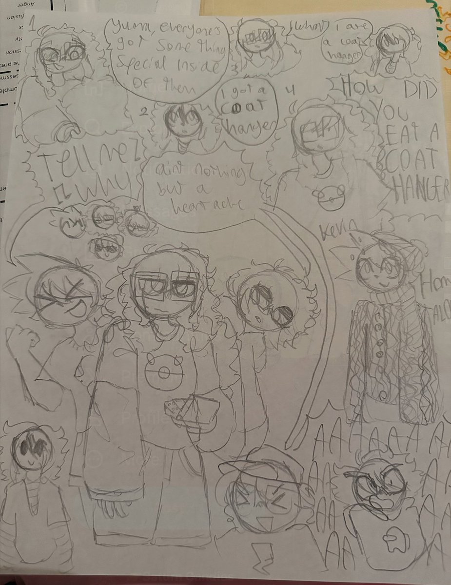 SaturnCandies's tweet photo. I FORGOT I MADE THESE DOODLEV DRAWINGS 

(Yuma drawings are from memory)

Kevin, Ryo, and DJ An Xiao designs by @ivylare_ 

Mochen and Yuma designs by @kevinsynthv https://t.co/l1FWFjlfq4