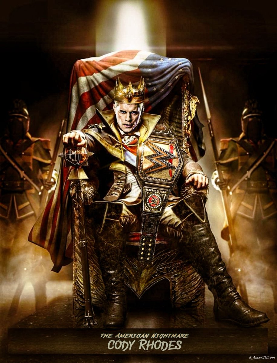 AmithTellis44's tweet photo. Custom made poster ft. @CodyRhodes 

#CodyRhodes #WrestleMania #champion #SmackDown #WWERaw #WWE2K24 #posterdesign #GraphicDesign https://t.co/f6xkfpHGLZ