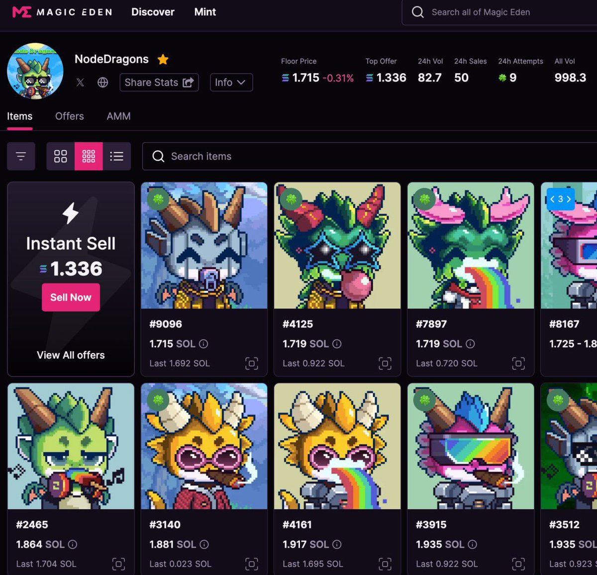 🎁抽3个 <a href="/NodeDragons/">DRAK</a> 白名单，参与节点龙代币IDO

1️⃣关注 <a href="/NodeDragons/">DRAK</a> &amp; @Eth0x333 
2️⃣点赞，转发，@ 3 好友
3️⃣加入官方DC discord.gg/aq9PupVJ5E

节点龙NFT目前上架了OKX, MagicEden和Tensor各大交易所，地板价1.7SOL, 持有NFT还可以获得节点龙代币空投okx.com/cn/web3/market…