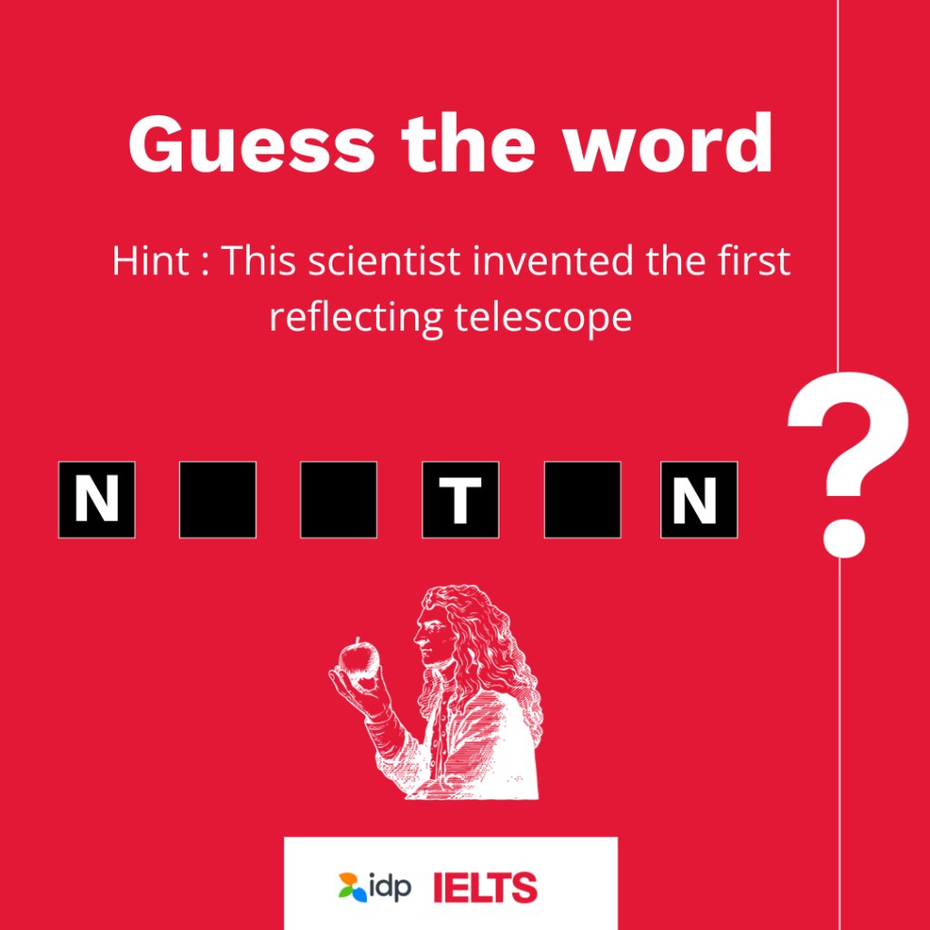 🌟 Ready to guess the word?

Try our vocabulary-boosting game and share the correct answer in the comments.

#education #studyabroad #idpoman #idp #internationaleducation #idpeducation #languagetest #englishlanguage #ielts #ieltstest #ieltsscore #ieltsbyidp