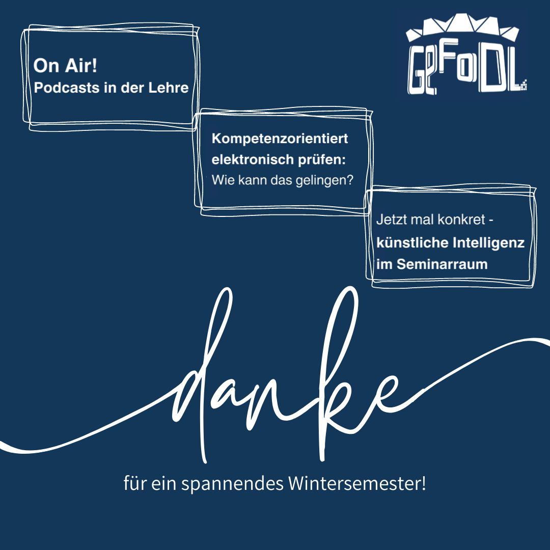 Danke für das tolle letzte Semester: Spannende Diskussionen zu drei Themen mit fünf beeindruckenden Impulsgeber*innen. Die Planungen für das SoSe sind im vollen Gange. Seien Sie gespannt! Wir freuen uns, Sie bald wieder begrüßen zu dürfen.