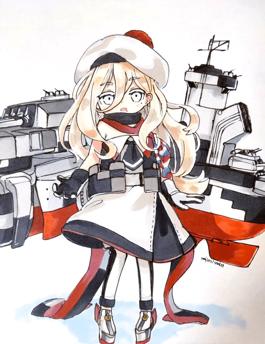 リシュリュー(艦これ) 「ロリシュリューだね 」|浦塩ストク(Urajio Stok)のイラスト