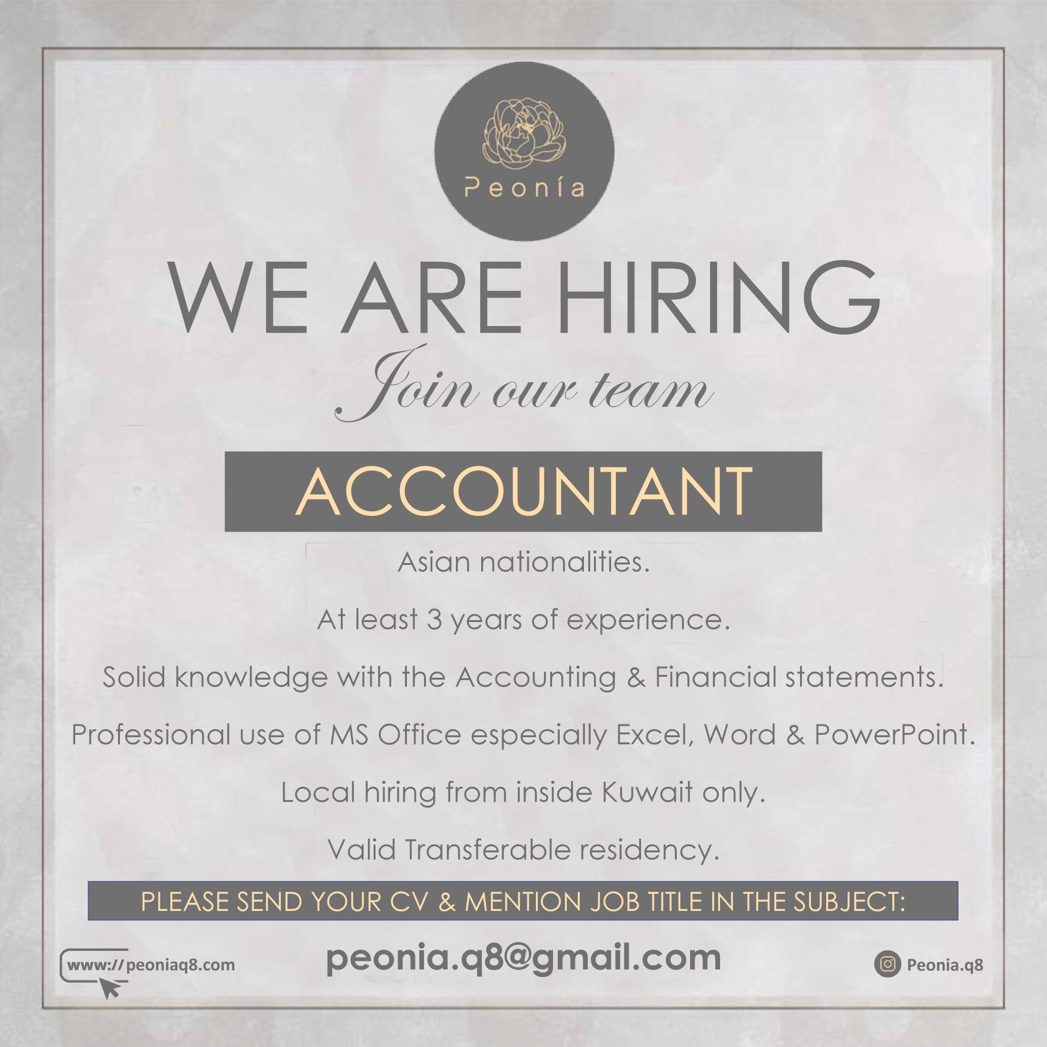 Recent Jobs Cashier, Sales, Accountant, Multiple Al Sayer Company Vacancies 