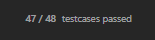 Man07har's tweet image. Always that one test case🙃