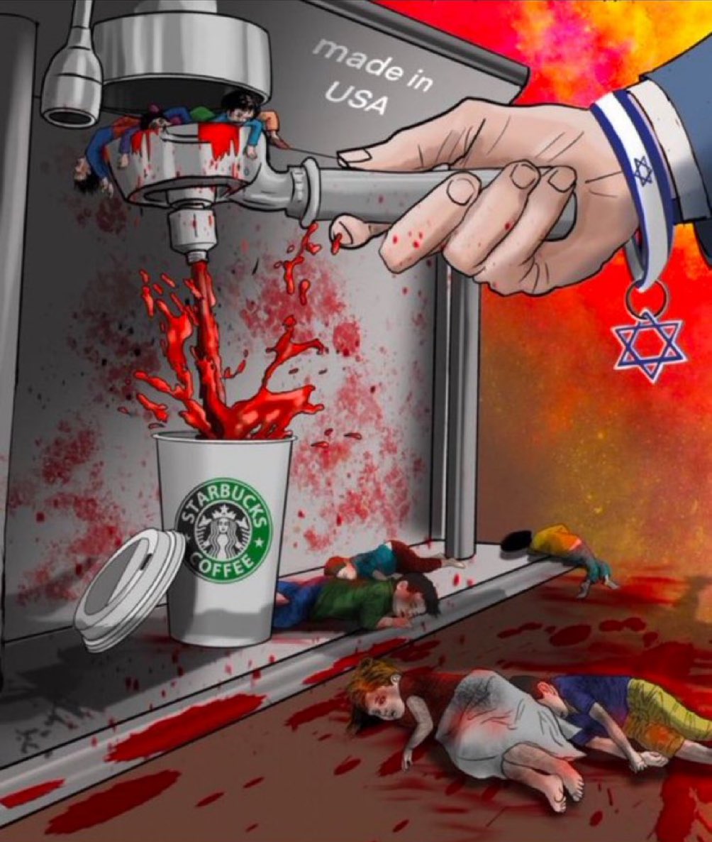 DrLoupis's tweet image. BOYCOTT Works! 

“Starbucks market valuation has plummeted by nearly $15 billion since its popular Red Cup Day promotion on November 16, suggesting a potential impact from social and political issues on its operations” 

Fk @Israel 

Keep boycotting CHILD KILLERS!🩸🩸…