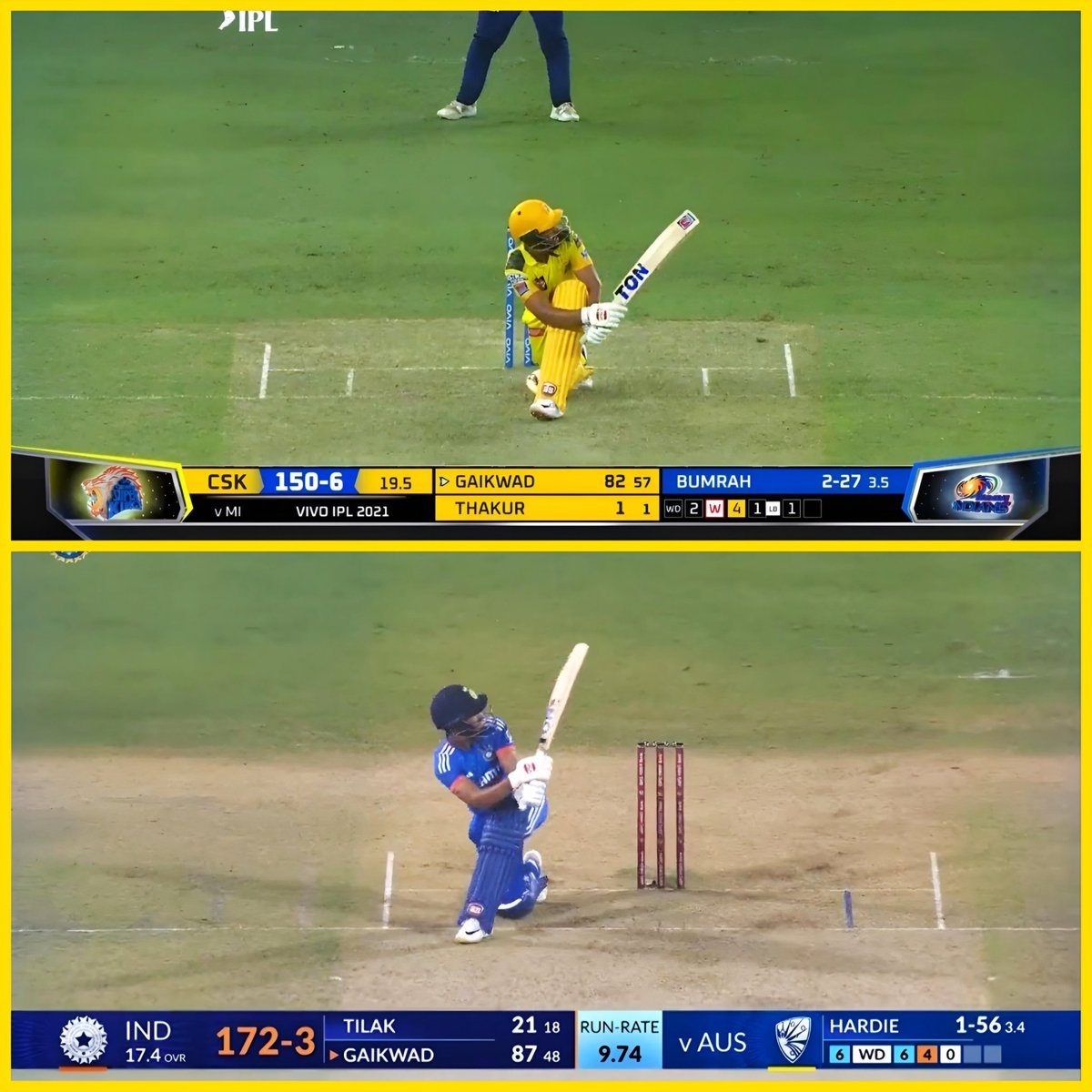 its_me_Chand's tweet photo. #HappyBirthdayRuturajGaikwad 
#HBDRuturaj 
Happy'Birthday @Ruutu1331 Bhai 💛

This year's gonna be high.... Rocket Rutu 💥
#RutunammaSottu 🔥
#CSK 
#BleedYellow
#BleedBlue https://t.co/tKErSdS0v4