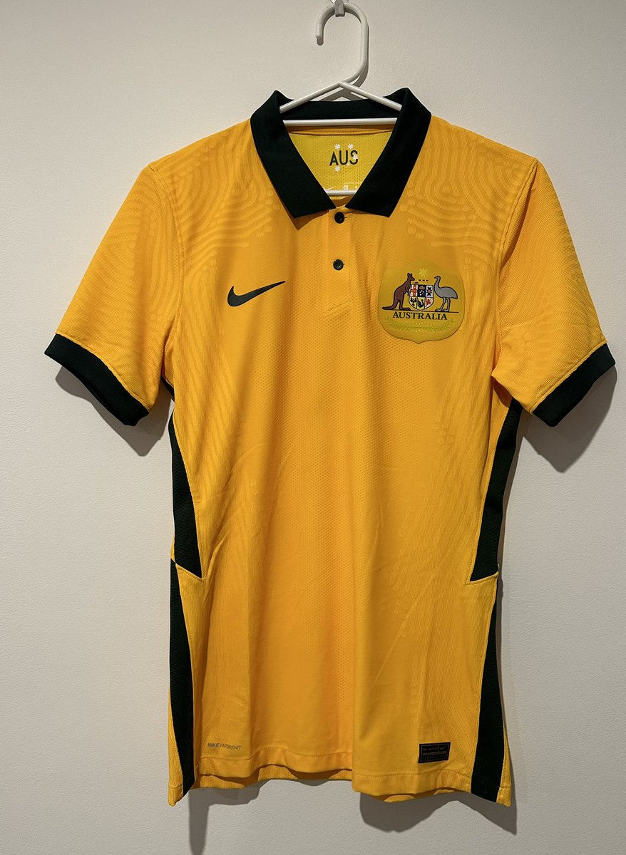 classickitroom's tweet photo. PLAYER ISSUE VAPORKNIT SOCCEROOS 2020-21 HOME SHIRT
MEDIUM
$400 shipped within Australia 🤝🏼 https://t.co/sJTD7bRMfG