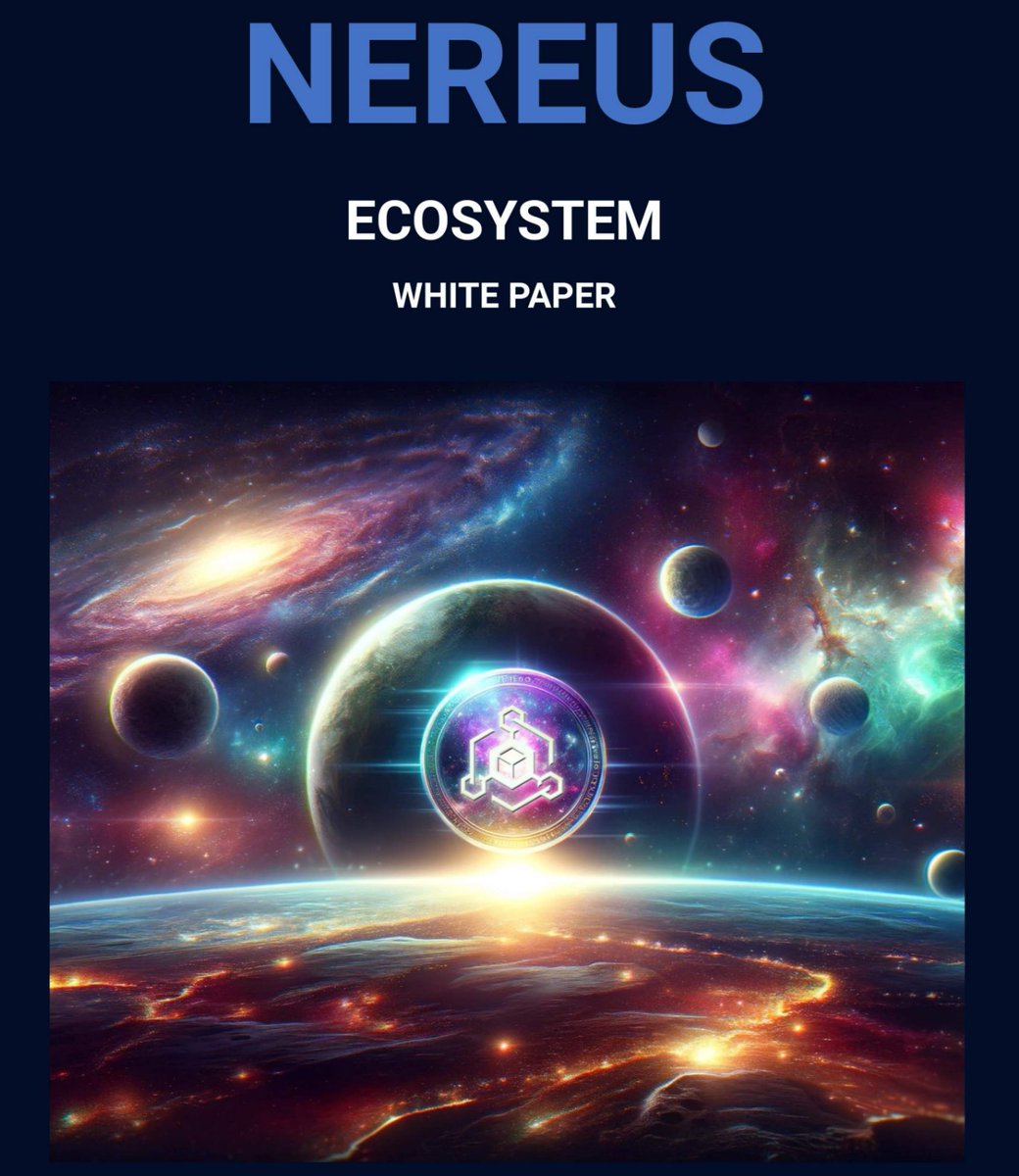 📷 Dive into the revolutionary world of Nereus! Our Whitepaper is live! 📷 Discover how we're merging real-world tech with blockchain innovation, creating a decentralized ecosystem like never before. 📷 Don't miss out, join the future today! 📷📷 bit.ly/whitepapernere…
#Nereus