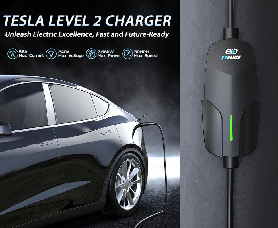 evdancesupport's tweet photo. 🔌 Introducing #EVDANCE Tesla 32 Amp Level 2 Charger, NEMA 14-50
Inside the box:
✅Control Box
✅Charging Cable
✅Tesla NACS Connector
✅Cable & Connector Holder
✅A bag
>>>>>https://t.co/osKLfVdY8k
#Tesla #EV #EVcharger #roadtrip #ontheroad https://t.co/Uf9hQqb0tz