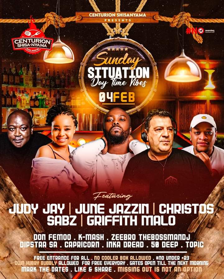 DjSabz_ZA's tweet photo. This Sunday catch THE SOUL TRAIN @CenturionShisa1 for #SundaySituation #DayTimeVibes alongside a super lineup @JuneJazzin @djchristossa @JudyJaySA2 @GriffithMalo
Let's make it hotttttt 🔥🔥🔥🔥🔥🔥
#WeGotSoul #SouTrainInvasion🚂🚂🚂 https://t.co/IGe5qE81IA