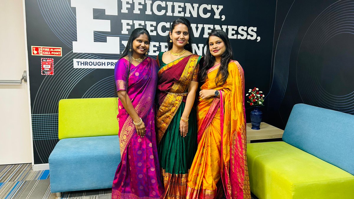 SagilityHealth's tweet photo. Embracing the vibrant tapestry of traditions, our people in Hyderabad recently celebrated Makar Sankranti and Lohri with zeal and camaraderie.
#Sagility #WeAreSagility #SOARWithSagility #EngagementActivity #Hyderabad #India #SagilityIndia #MakarSankranti #Lohri https://t.co/7XB9KKjCFS
