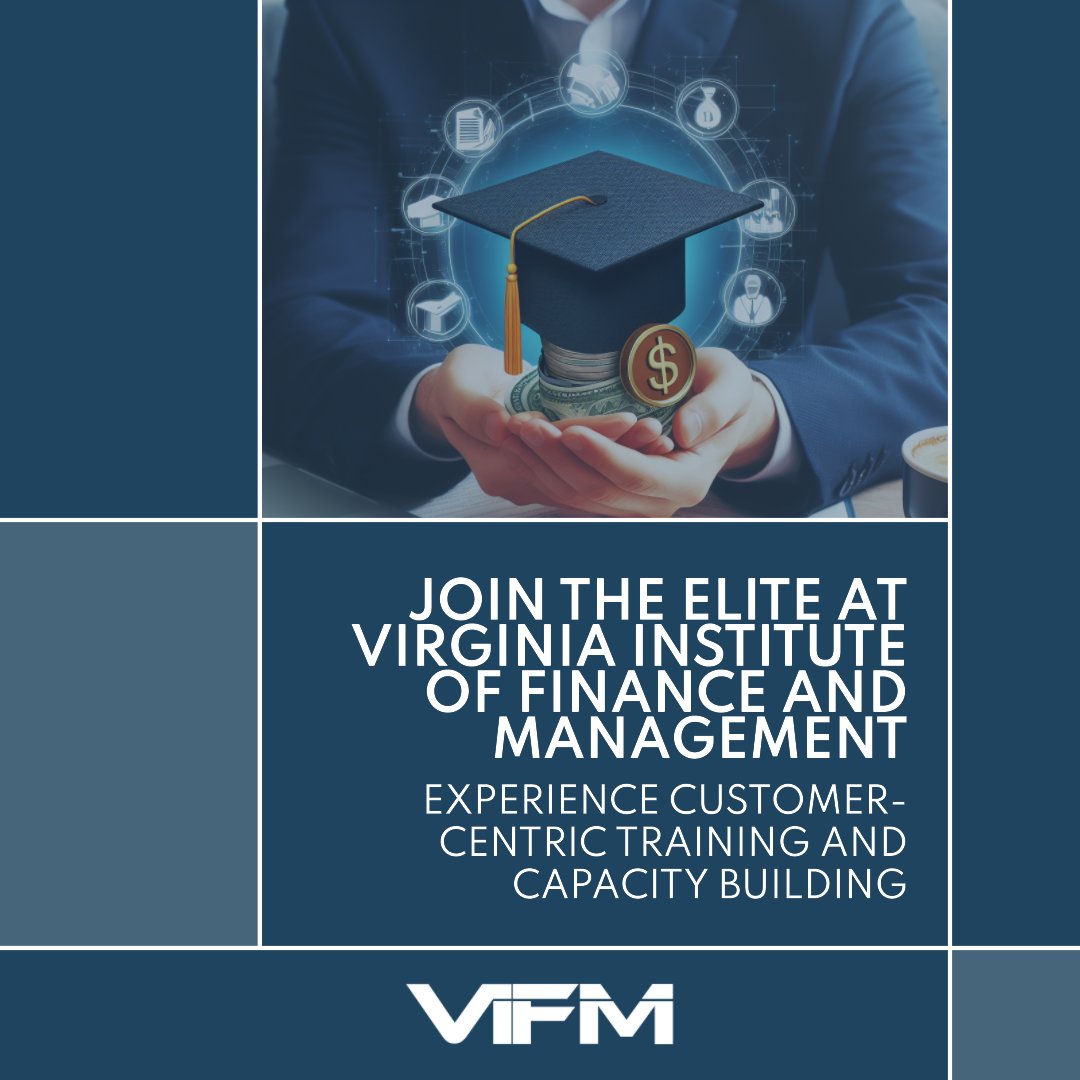 viftraining's tweet photo. At Virginia Institute of Finance and Management, customer satisfaction is the basis of each & every training and capacity building service we offer. Join us today https://t.co/cGuqtqTvXh
#Finance #DataAnalytics #BusinessIntelligence #Management #Leadership #CommittedToIntegrity https://t.co/ydBMLLmKTN