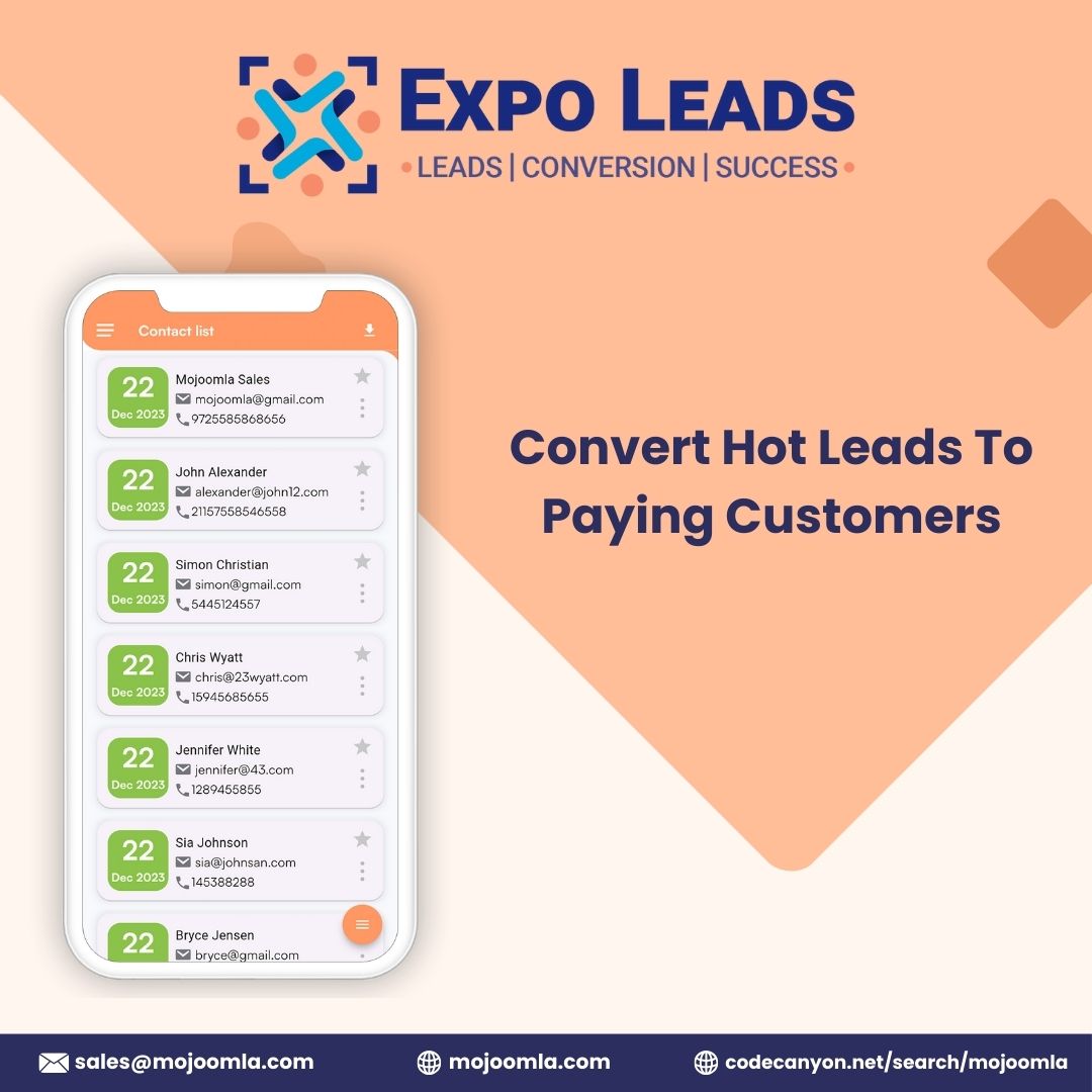 mojoomla's tweet photo. Convert Hot Leads To Paying Customers

Try Now: https://t.co/KeiDAAVTDX

#expo #exhibition #TechEvent #expoleads #leads #connect #succeed #exhibitiondesign #exhibitioncommunity #connect #support #ExpoLeads #EventSuccess #menuplugin #wordpress #products #wordpressmenu https://t.co/gtMHtmbqQW
