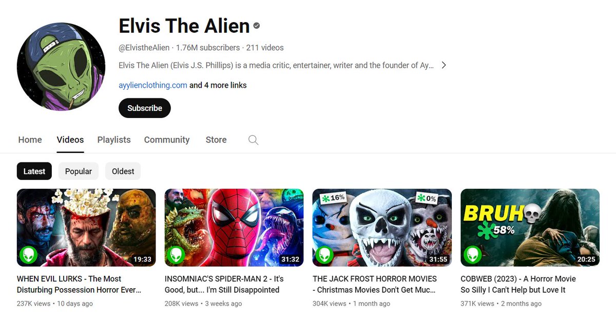 MikaelDewabrata's tweet image. Gue kalau mau menghibur diri selain main game, juga nonton video di YouTube. Mulai dari bahasan 'berat' seperti ML dan filsafat, sampai review film yang disampaikan dengan lucu bikin ngakak.

Gue kasi rekomendasi beberapa ya.