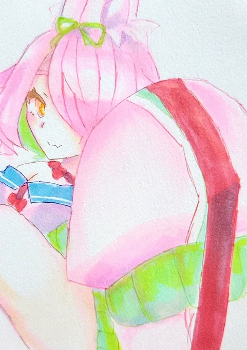 今まで描いたももちゃん 