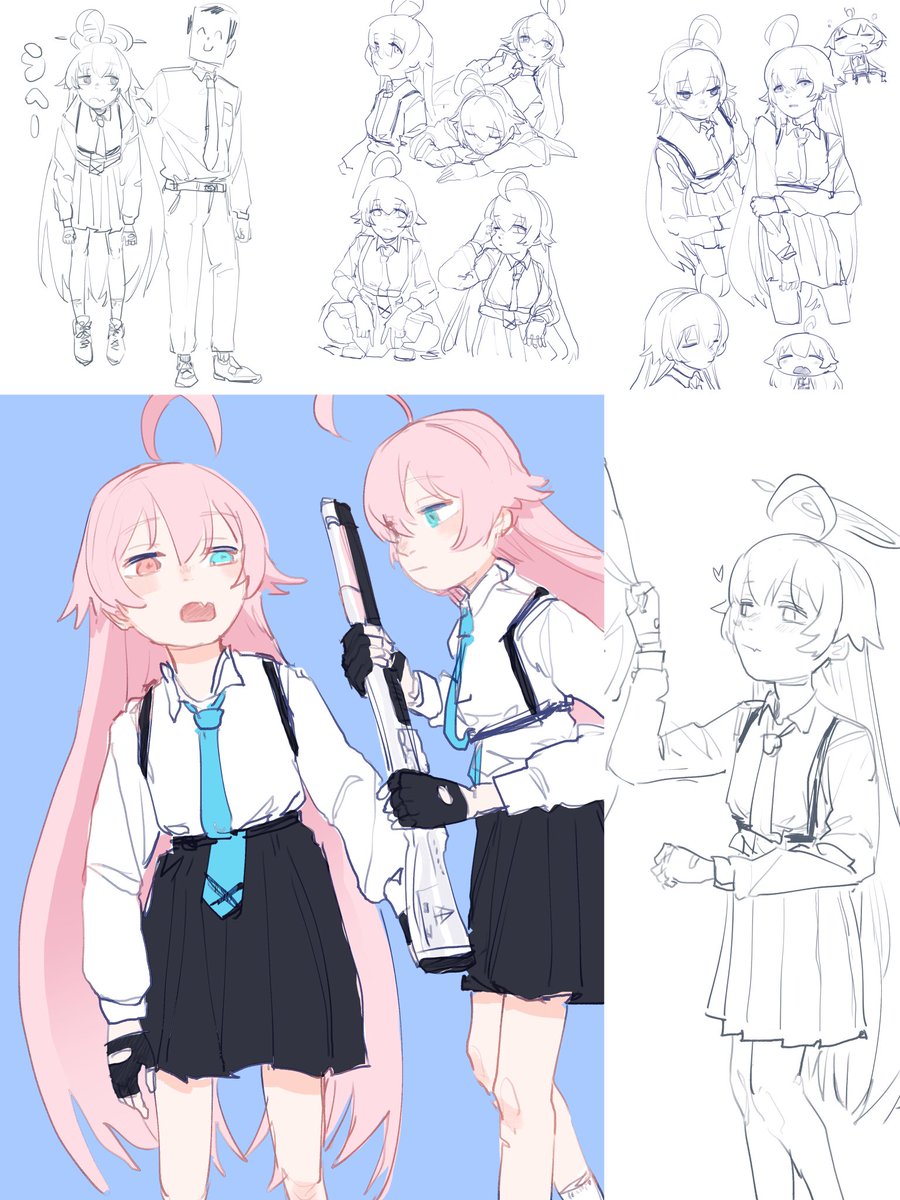 #今月描いた絵を晒そう
ホシノおじさ〜〜〜ん💕
実はこの倍描いてる 