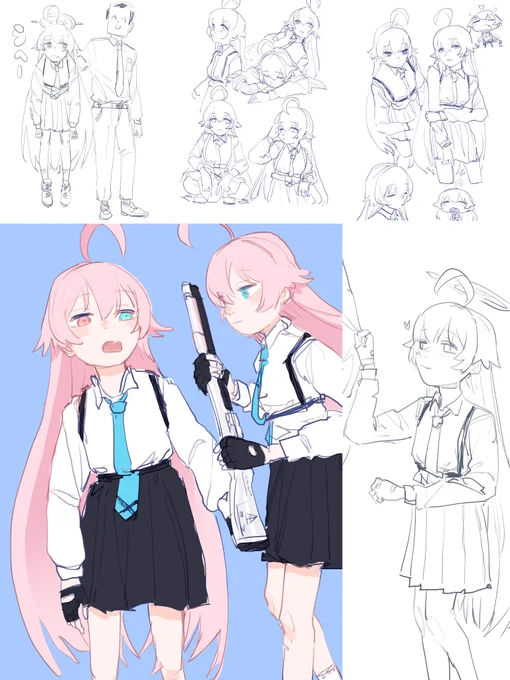 #今月描いた絵を晒そう
ホシノおじさ〜〜〜ん💕
実はこの倍描いてる 