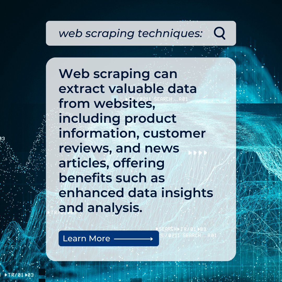 _Elikhulu's tweet photo. Web scraping may not be new, but its potential for
businesses is still growing. By automating the process of collecting data from websites, companies can save time and resources while gaining valuable insights. #datacollection
#automation #businessgrowth https://t.co/GWE88W1OfA