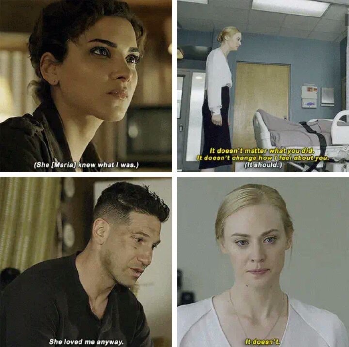 ‘she loved me anyway’