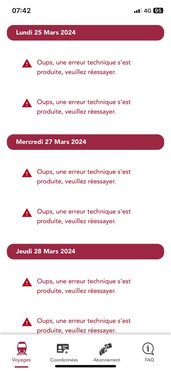 code_dx's tweet photo. Même chose pour tous mes billets  du mois de mars… trains déjà complet ? (7h46 départ Vendôme/villiers 18h31 départ Paris) @SNCFVoyageurs @asutgv @USAGERS_TGV  #maxactif #sncf #resasncf https://t.co/GDwrR7XY5S