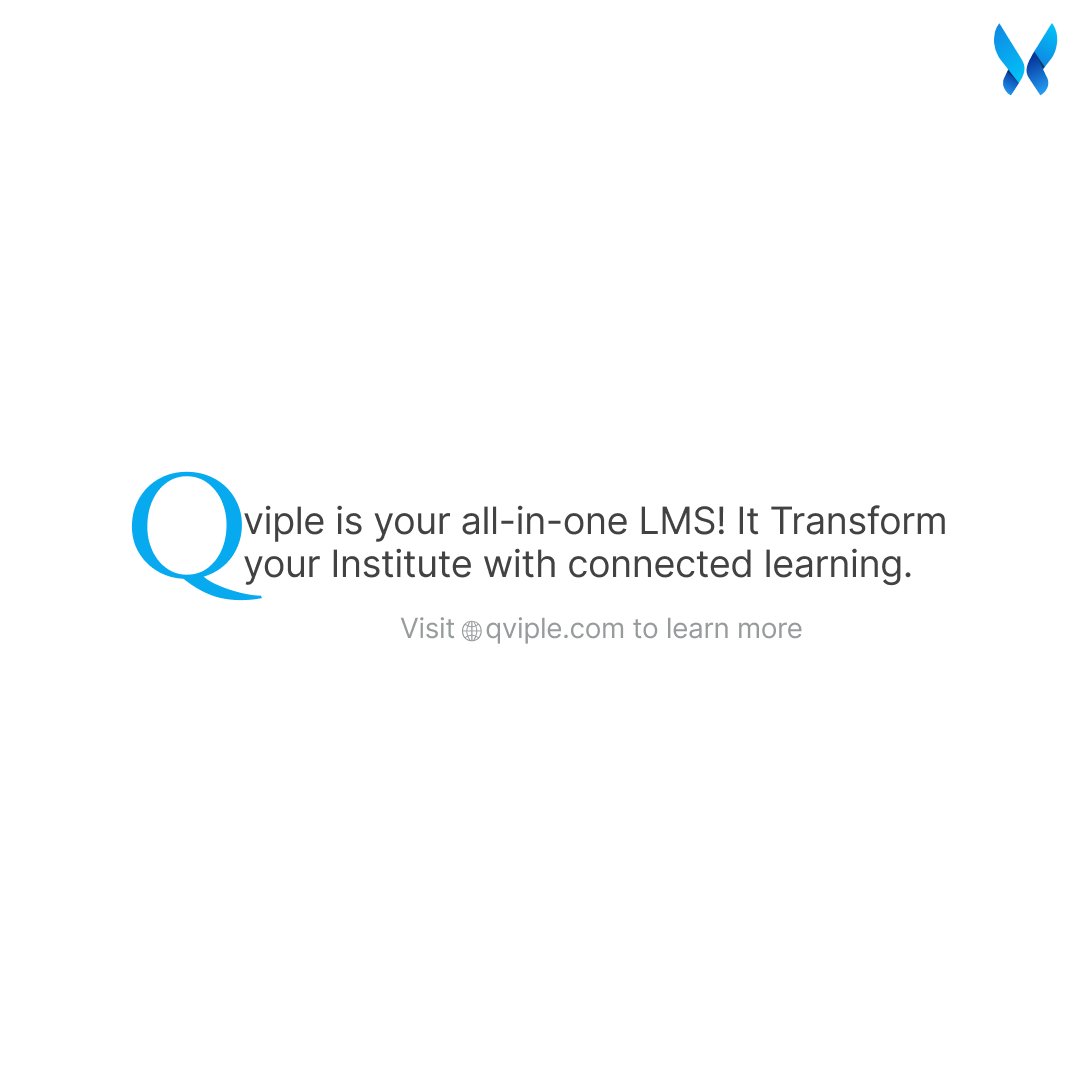 Qviple1's tweet photo. Visit our website now to get Complete setup and installation at free of cost ⚡️
➡️https://t.co/nG5vuqp4Wy

#lms #learningmanagementsystem #qviple #schoolerp #schoolmanagementsoftware #maharastra #institutionmanagementsoftware #mithkalmindspvtltd #embraceeveryone #college https://t.co/RgDnbKpRY8