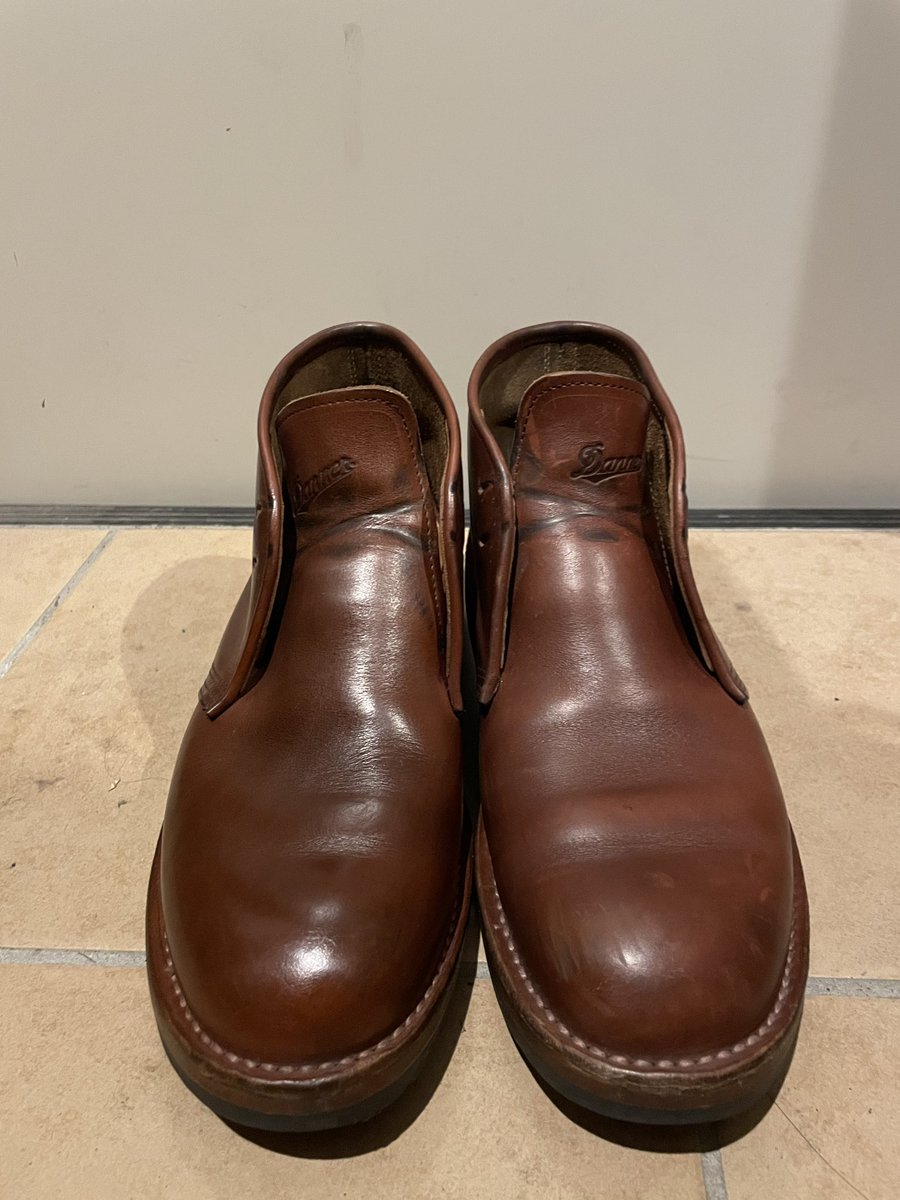 トレファクでチャッカをゲット

反応の良い革は手入れが楽しい🥰