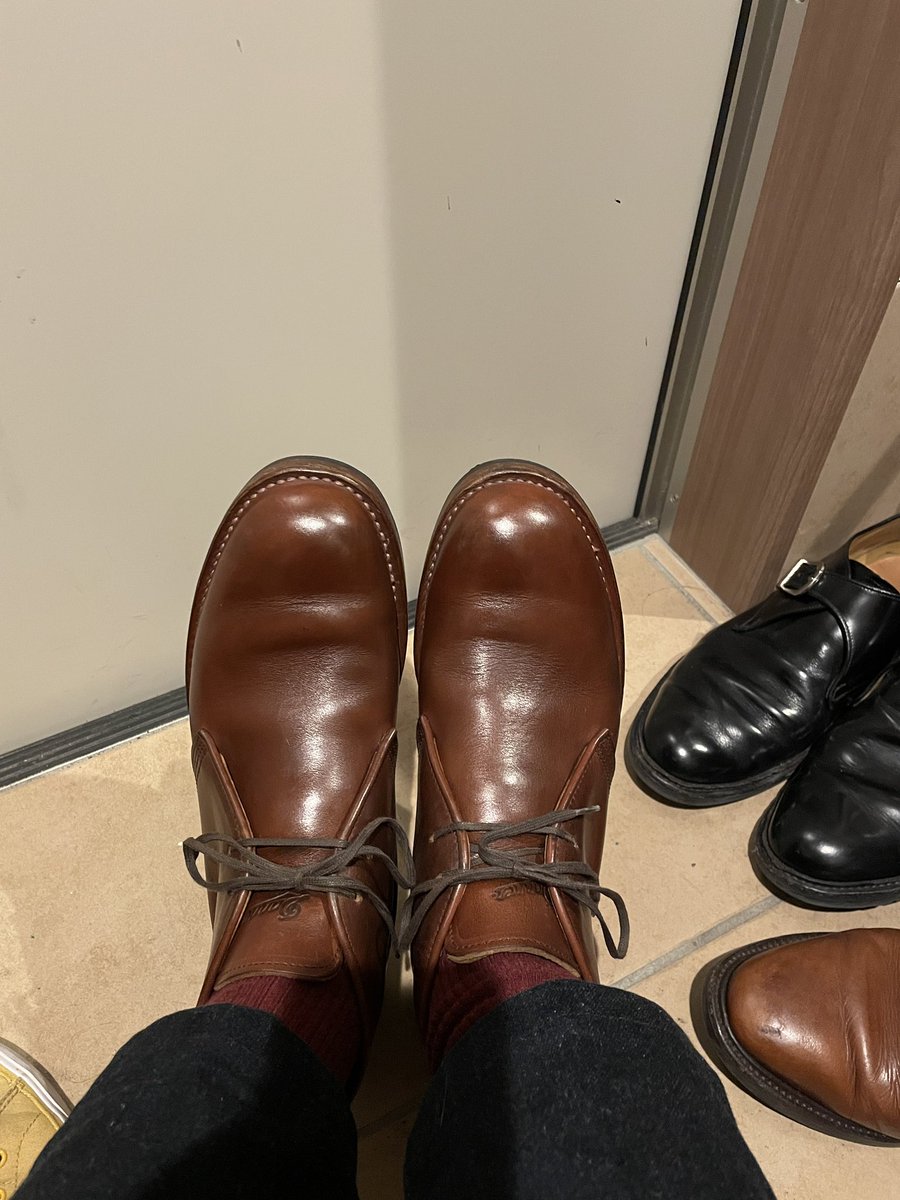 両足完成♪

靴買った時の最初の楽しみだぁね😎