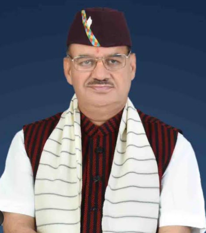 उत्तराखण्ड सरकार में कैबिनेट मंत्री श्री <a href="/ganeshjoshibjp/">Ganesh Joshi</a> को जन्मदिवस की हार्दिक बधाई एवं शुभकामनायें।

बाबा बद्री - केदार आपको आरोग्यपूर्ण, सुदीर्घ एवं मंगलमय जीवन दें यही कामना करता हूँ। <a href="/BJP4UK/">BJP Uttarakhand</a> <a href="/Tv7Bharat/">TV7 Bharat</a>