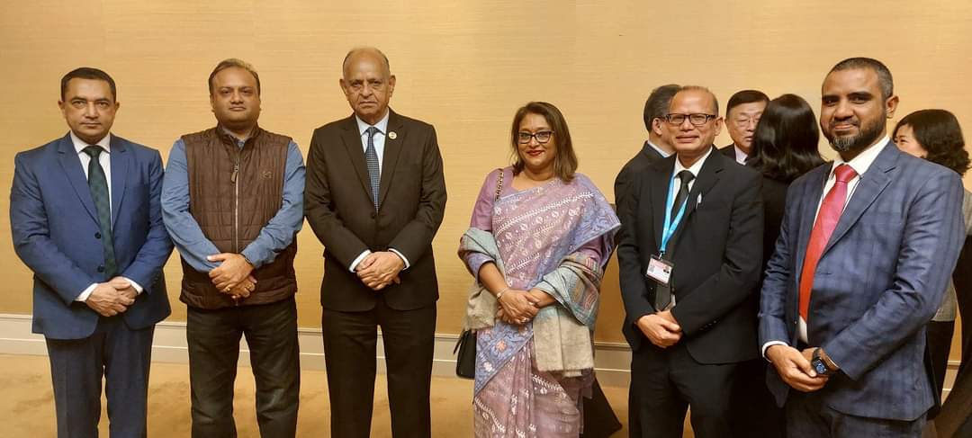 Honourable Parliamentarian and Chairperson of the Climate Parliament Bangladesh, Mr. @TanvirSJoy MP joined the 14th Global Forum on Migration and Development, Geneva, Switzerland, from January 23–25. #Migration #Youth #GFMD #humanrights #development #MY