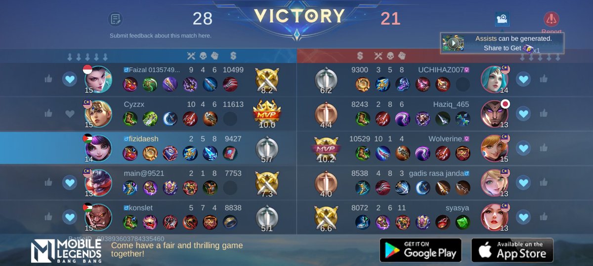 fizi5111's tweet photo. Come join my Squad, Let us face off against the world's best MOBA players together!
https://t.co/f8yal19Qgk https://t.co/WpSknLag7j