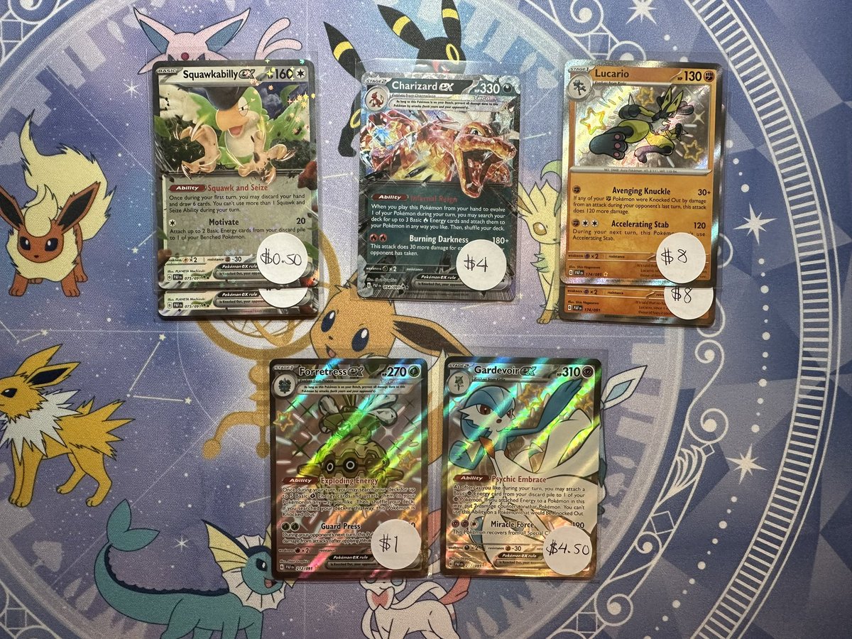 LEFTOVERS

Comment the name of the card to claim. If I like your comment, the card is yours.

Claim responsibly

US only!

$1 PWE | $5 BMWT