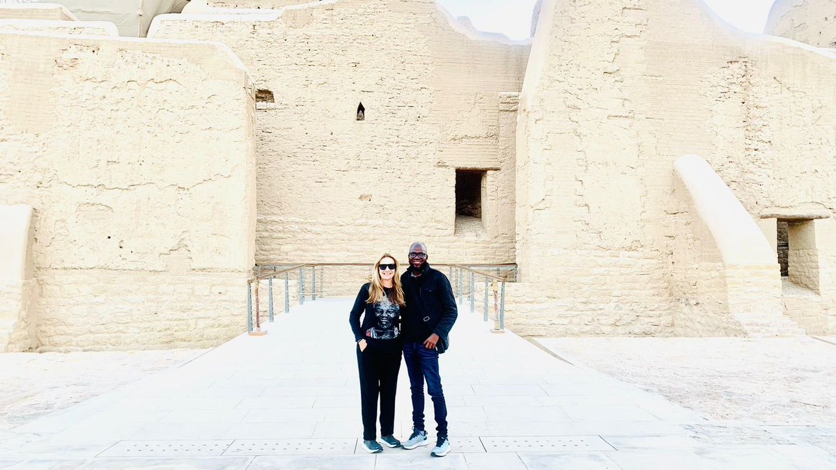 Optimize directors @Emy_Casaletti & @TtMoafrika in #Riyadh, #SaudiArabia - So much opportunity in this great country, enjoying the sights & the #e-Prix. #FundRaising - Highly impressed with #KingdomofSaudiArabia