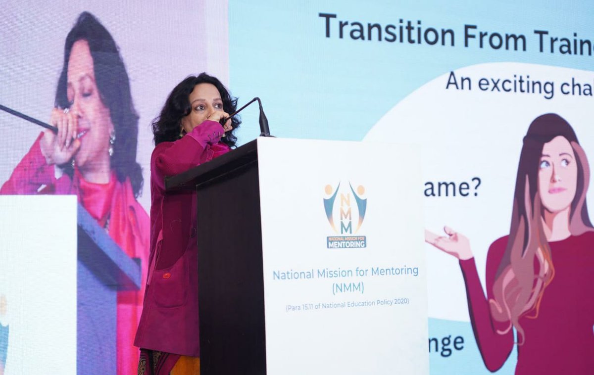 NCTE_Official's tweet photo. #NMM: Selected Mentors of National Mission for Mentoring presented &amp; discussed the best practices in the mentoring process at Technical Session III of #NMM 2-Day Year End Seminar/Periodic Review for NMM stakeholders which is being held on 30th &amp; 31st January 2024.

Glimpses here! https://t.co/IAMknFz42K