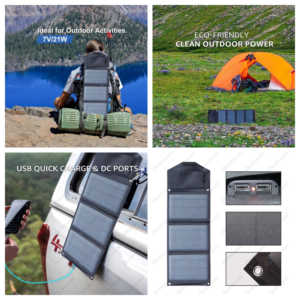 Xinpuguangsolar's tweet image. Xinpuguang 21W Solar Panel Charger with USB Waterproof Power Bank for Phone Fishing Hiking Camping Emergency Outdoors

xinpuguangsolar.com/products/xinpu…

#solarpanels #portablesolarpanel #xinpuguang #Charger #phonecharger