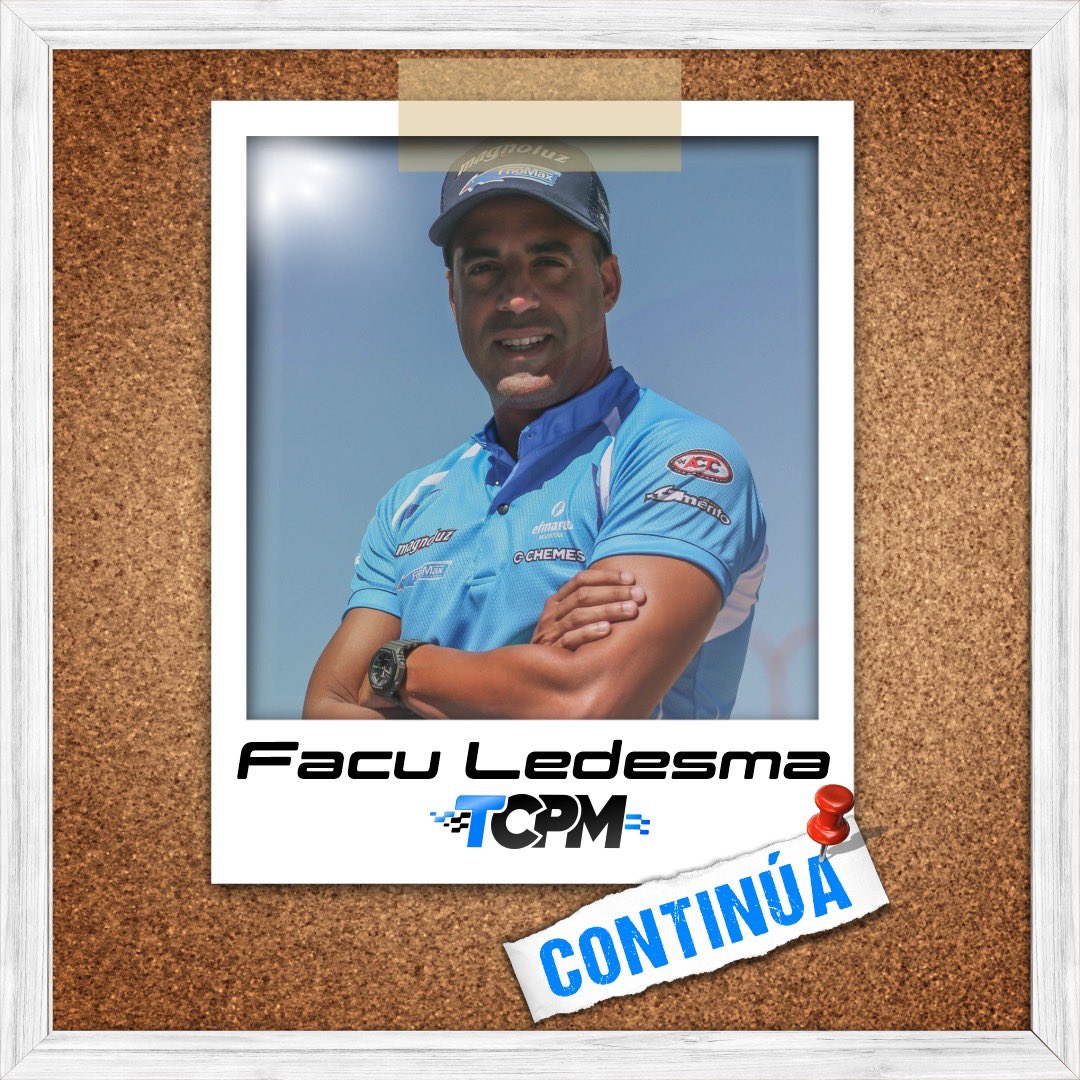 🔹 Piloto Facundo Ledesma 🔹
.
En #TCPistaMouras seguiremos junto a Facu y la evolución del “Pitufo” dentro de esta categoría 🙌🏼
.
Facu es un #PilotoBrelanGroup 💡