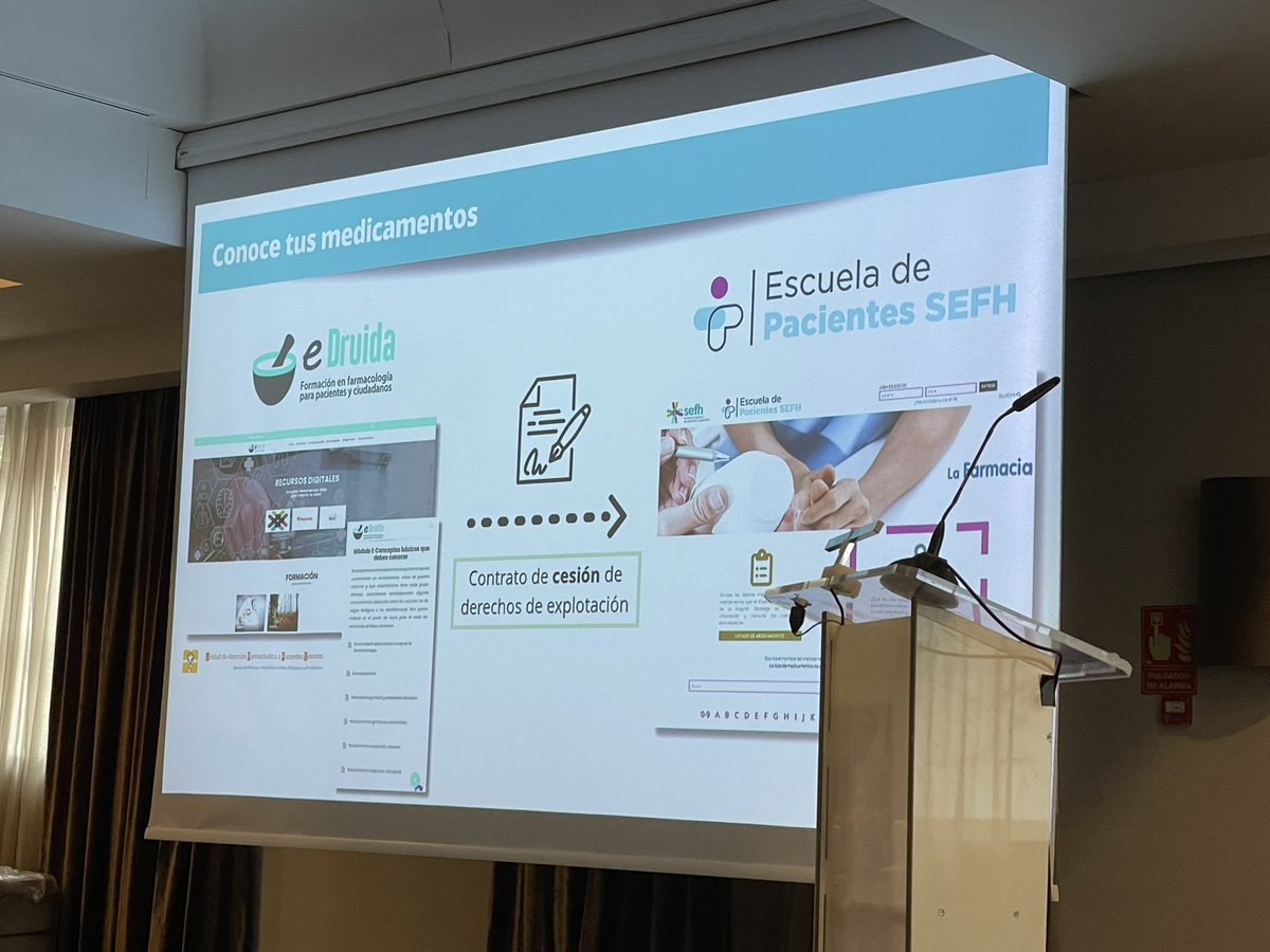 Un gustazo ver que <a href="/eDruida_/">eDruida</a> ya forma parte de esta escuela de pacientes <a href="/sefh_/">S.E.F.H</a>