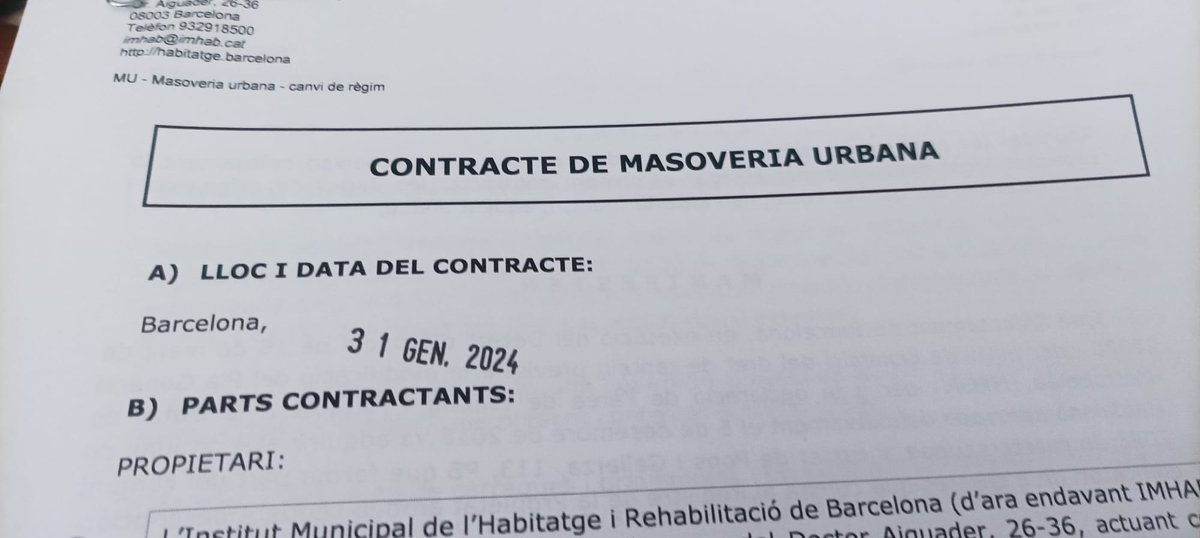 NoMarxem's tweet photo. Volem que aquests contractes no es quedin en quelcom anecdòtic. Volem que constitueixin una eina més en la lluita per l'habitatge. Per aquest motiu estem a  a disposició de qualsevol grup o sindicat d'habitatge. https://t.co/ypIFjSnhVt