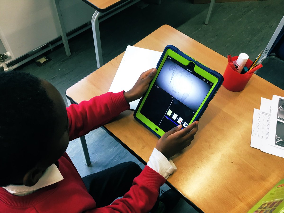 Year 4 creating digital stories using #iplayer. Can you guess which myth we used? #greenwich