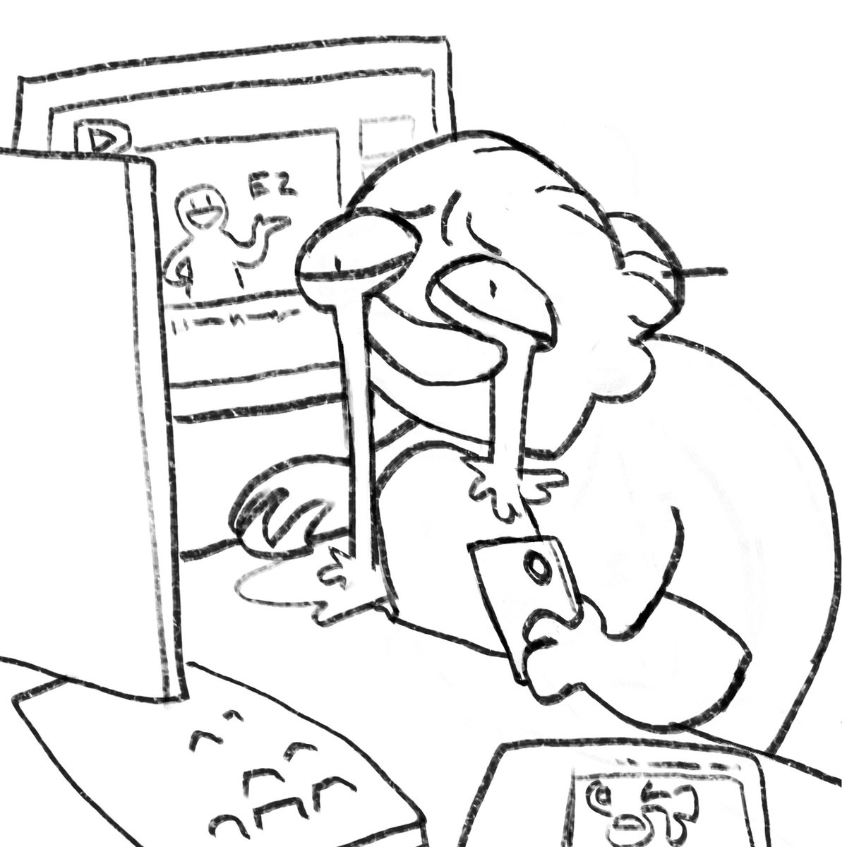 EmilyenaStrange's tweet photo. me everytime i learn new software https://t.co/1Bo9ed1u7u