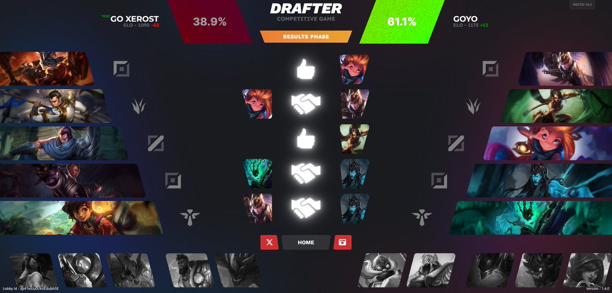 XerostGaming's tweet image. je suis pas super convaincu du resultat la @Duke_Esports 👀🤣
#Drafter
