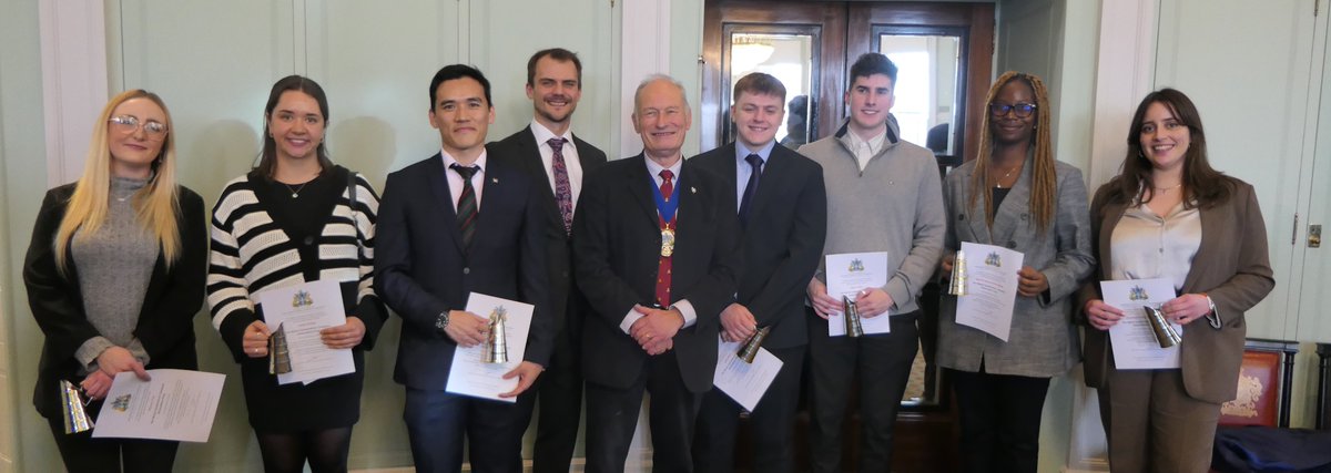 biggreenm's tweet photo. Pleased to welcome Tony Juniper as our guest speaker and Postgraduate Dissertation Prize Winners to the Worshipful Company of Water Conservators' Myddelton Lunch at Trinity House. @WCWConservators clerk@waterconservators.org @biggreenm https://t.co/djfbXa31qf