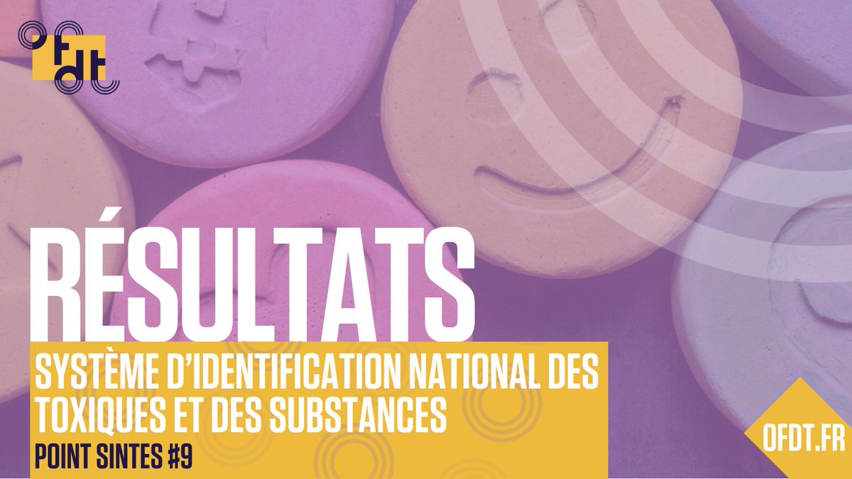 OFDT's tweet photo. #NPS | Retrouvez les dernières observations du Système d’identification national des toxiques et des substances #SINTES pour l'année 2022 ➡️ https://t.co/ntDWUQ7xg2 https://t.co/cnm2a7GQ18