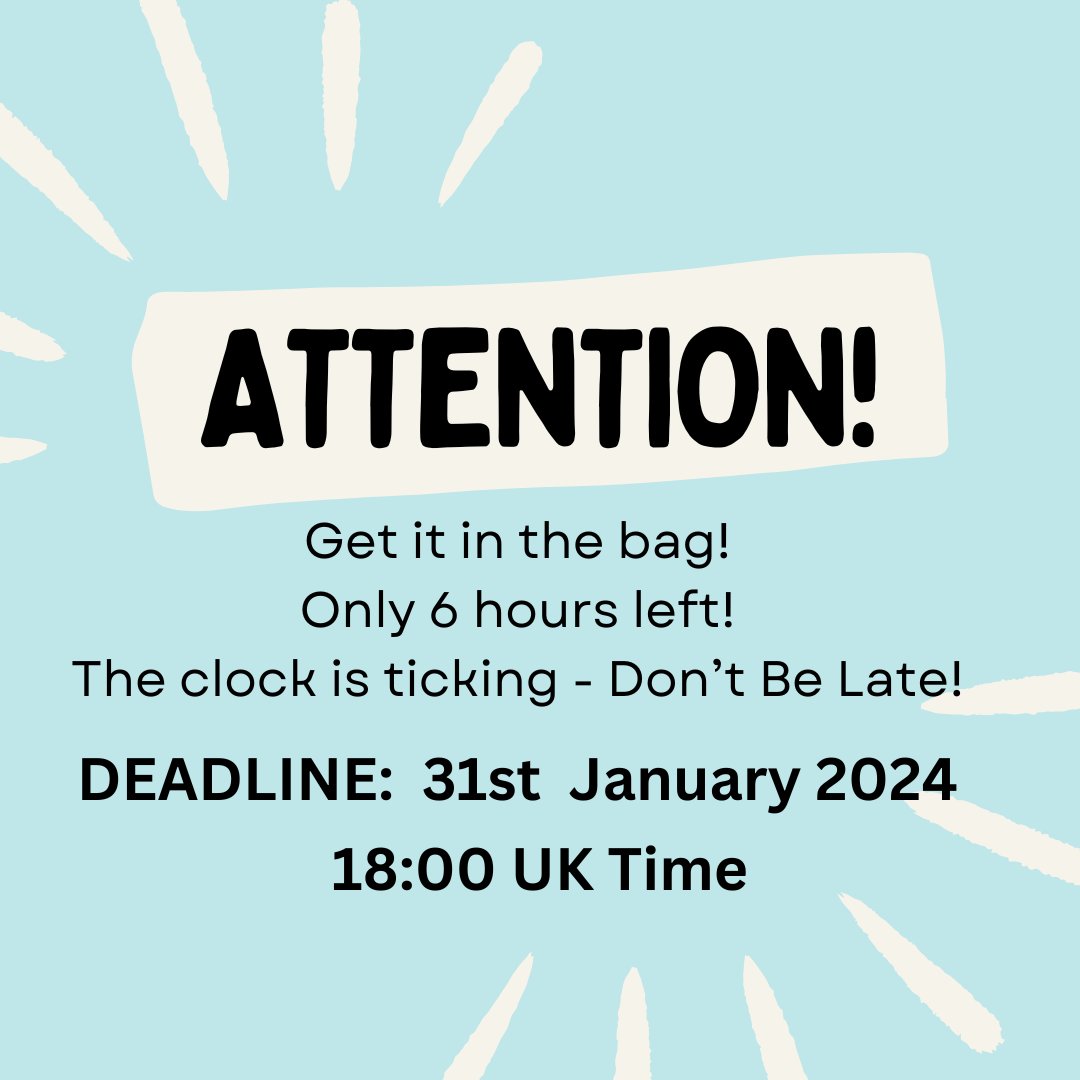 LearnNow3's tweet image. Don&apos;t Be Late!
#UCASapplication #UCAS #UCASDeadline #getitinthebag #Education #Univeristy