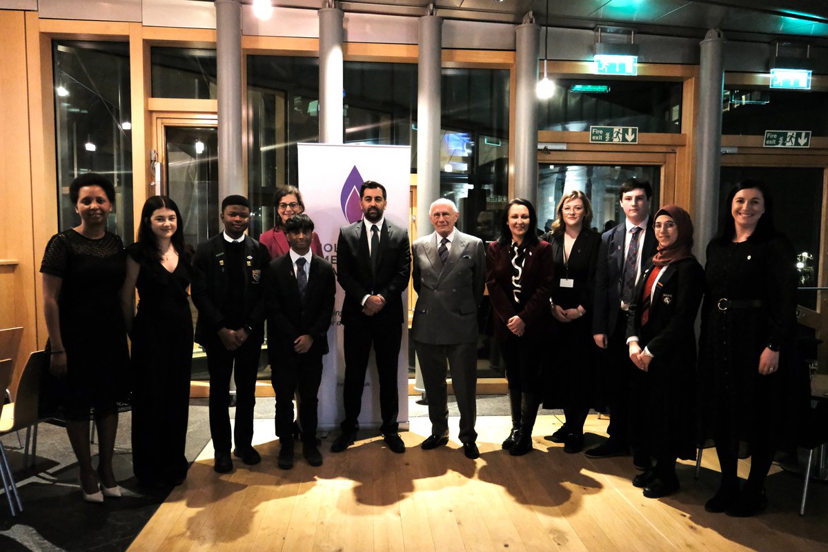 Holocaust Memorial Day Trust (@hmd_uk) on Twitter photo Last night, we held the Scottish #HolocaustMemorialDay Ceremony in the Scottish Parliament.
Holocaust survivor Peter Lantos BEM shared his testimony, and we heard from members of the Bosnian and Rwandan communities in Scotland.
We’re grateful to <a href="/ScotGovFM/">First Minister</a> for his support. Last night, we held the Scottish #HolocaustMemorialDay Ceremony in the Scottish Parliament.
Holocaust survivor Peter Lantos BEM shared his testimony, and we heard from members of the Bosnian and Rwandan communities in Scotland.
We’re grateful to <a href="/ScotGovFM/">First Minister</a> for his support.