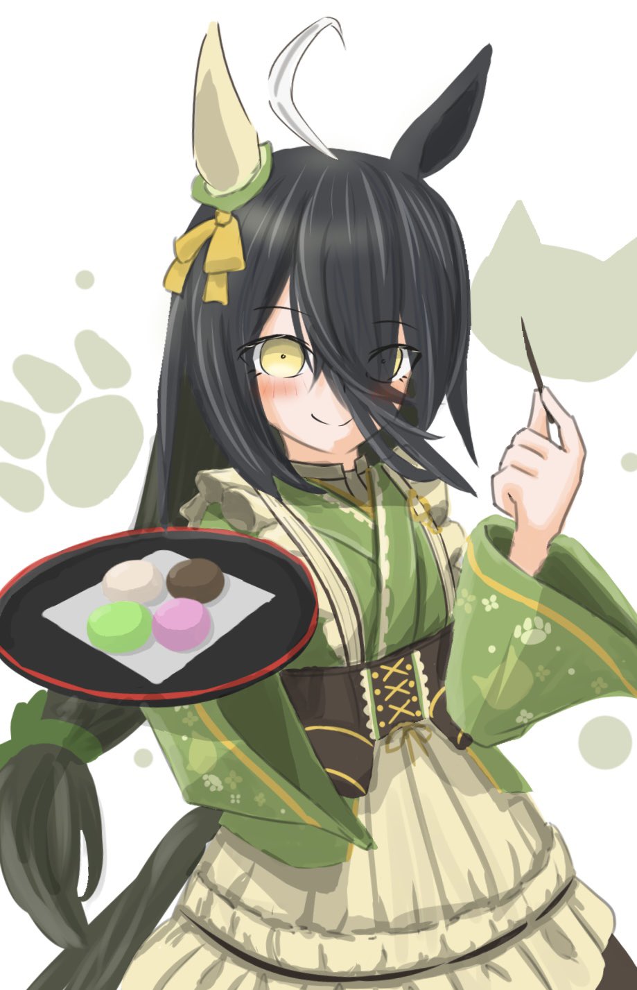 夜*那様 マンハッタンカフェ　ウマ娘　シークレット　バスタオル　3166 夜*那様 マンハッタンカフェ ウマ娘 シークレット バスタオル 3166