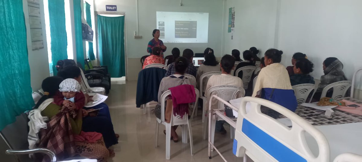 meghalayahealth's tweet photo. BRIDGE Training for ASHAs and AWWs of Untrai #RiBhoi done today
The training was in collaboration with @UNICEFIndia
#HealthTrainings #TrainingForHealth #CapacityBuilding #HealthProvidersTraining #HealthWorkers #HealthMatters #MeghalayaForHealth #HealthyMeghalaya #MeghalayaHealth https://t.co/GfbmugX8M0