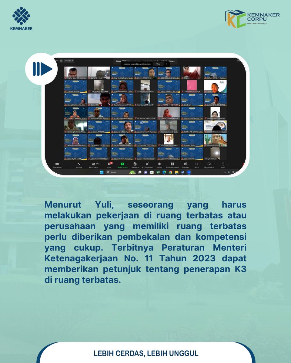 ppsdm_naker's tweet photo. Kami akan kembali lagi dengan topik-topik yang menarik, aktual dan perlu dipahamai oleh SDM ketenagakerjaan juga masyarakat secara umum. Tunggu Sharing Knowledge Ketenagakerjaan selanjutnya ya.. 😊

#lebihcerdaslebihunggul  #ppsdmketenagakerjaan  
#KemnakerRI #KemnakerCorpu https://t.co/HGG22ZmbxO