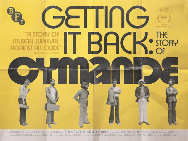 Today's #LATELATELUNCHSHOW @sohoradio 1600-1800 GMT feat ultimate legends #PatrickPatterson #SteveScipio (guitar & bass) @CymandeOfficial + #TimMackenzieSmith producer/director talking thru their revelatory gem of a movie GETTING IT BACK: THE STORY OF CYMANDE + audio movieclips